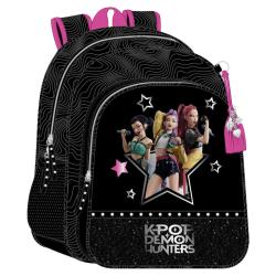 Mochila Energy Kpop Demon Hunters adaptable 38cm