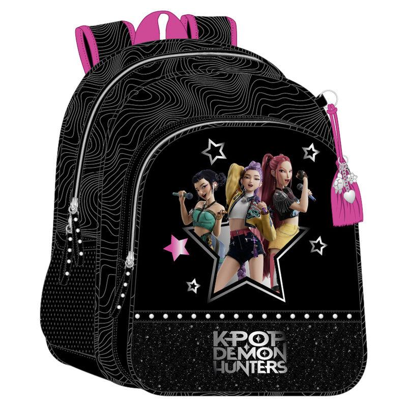 Mochila Energy Kpop Demon Hunters adaptable 38cm