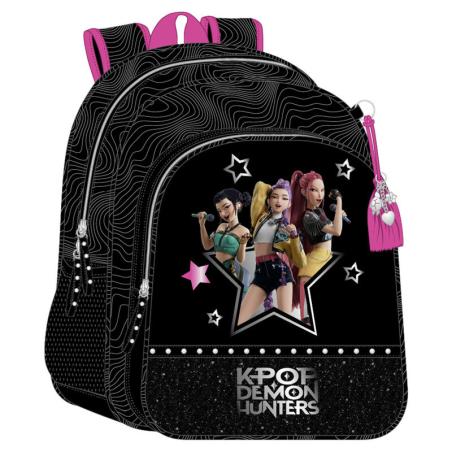 Mochila Energy Kpop Demon Hunters adaptable 38cm