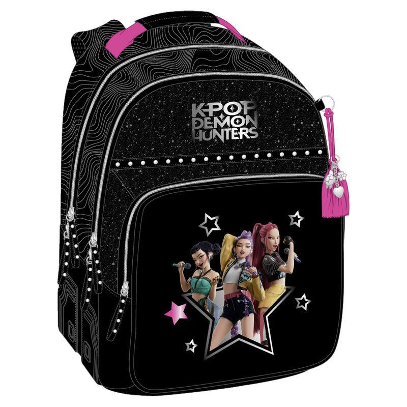 Mochila Energy Kpop Demon Hunters adaptable 42cm