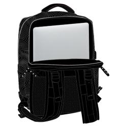 Mochila viaje cabina Energy Kpop Demon Hunters 44cm