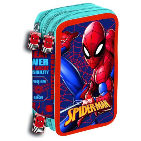 Plumier Web Marvel Spiderman triple
