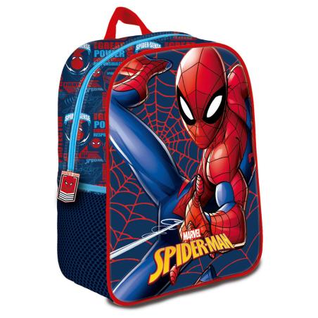Mochila 3D Web Marvel Spiderman 30cm