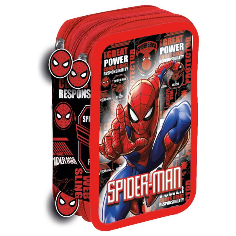 Plumier Hero Spiderman Marvel triple