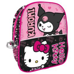 Mochila Kuromi & Hello Kitty 26cm