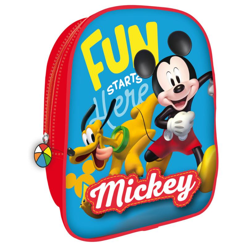 Mochila Fun Mickey Disney 30cm