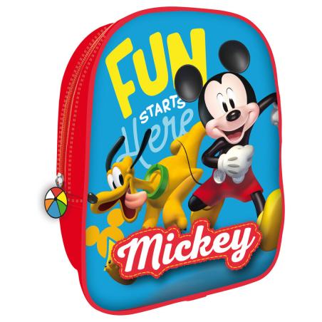 Mochila Fun Mickey Disney 30cm