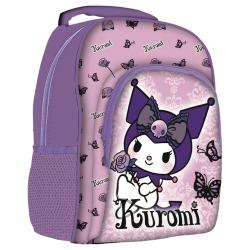 Mochila Purple Kuromi Hello Kitty 40cm