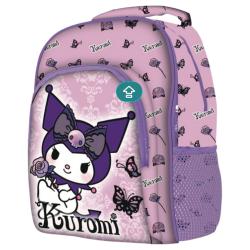 Mochila Purple Kuromi Hello Kitty 42cm