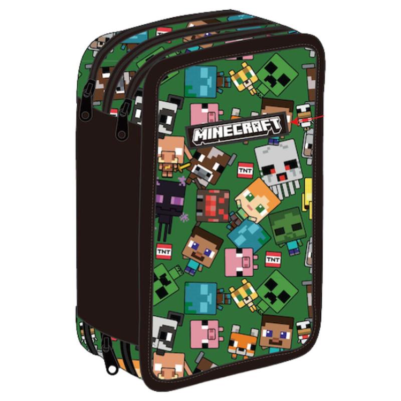 Plumier Face Minecraft triple