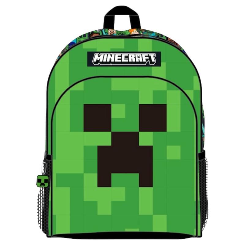 Mochila Face Minecraft 42cm
