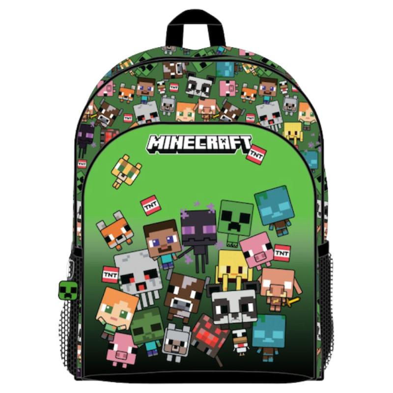 Mochila Characters Minecraft 42cm