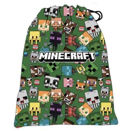 Saco merienda Characters Minecraft 30cm