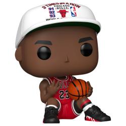 Figura POP NBA Chicago Bulls Michael Jordan 3 Times in a Row