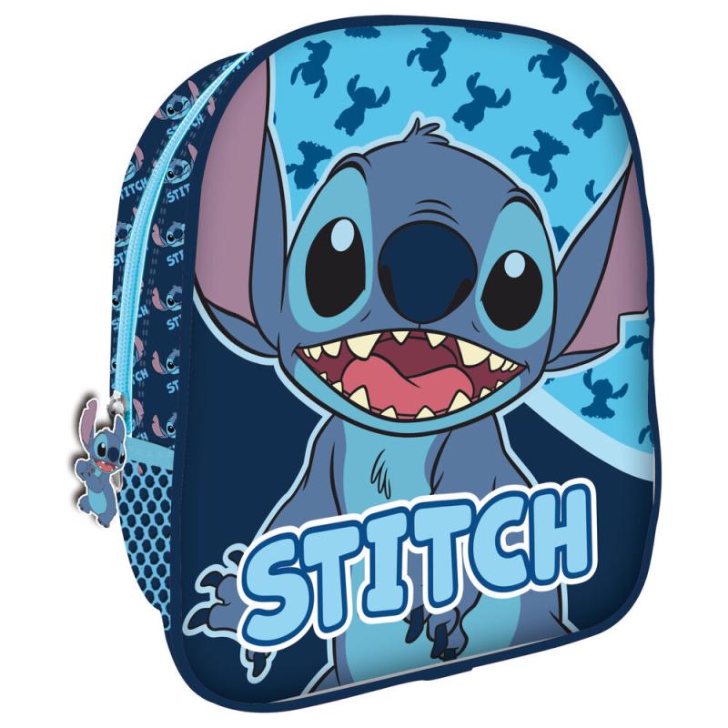Mochila Abstract Stitch Disney 26cm