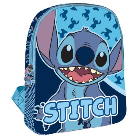 Mochila Abstract Stitch Disney 30cm