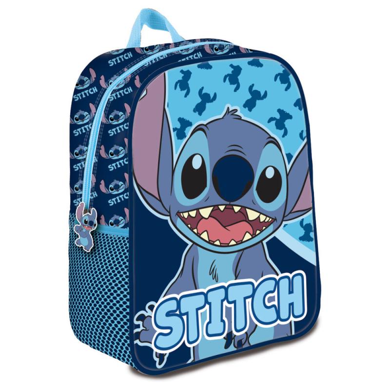 Mochila 3D Abstract Stitch Disney 30cm