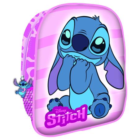 Mochila Lovely Stitch Disney 26cm