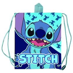 Saco merienda Abstract Stitch Disney 30cm