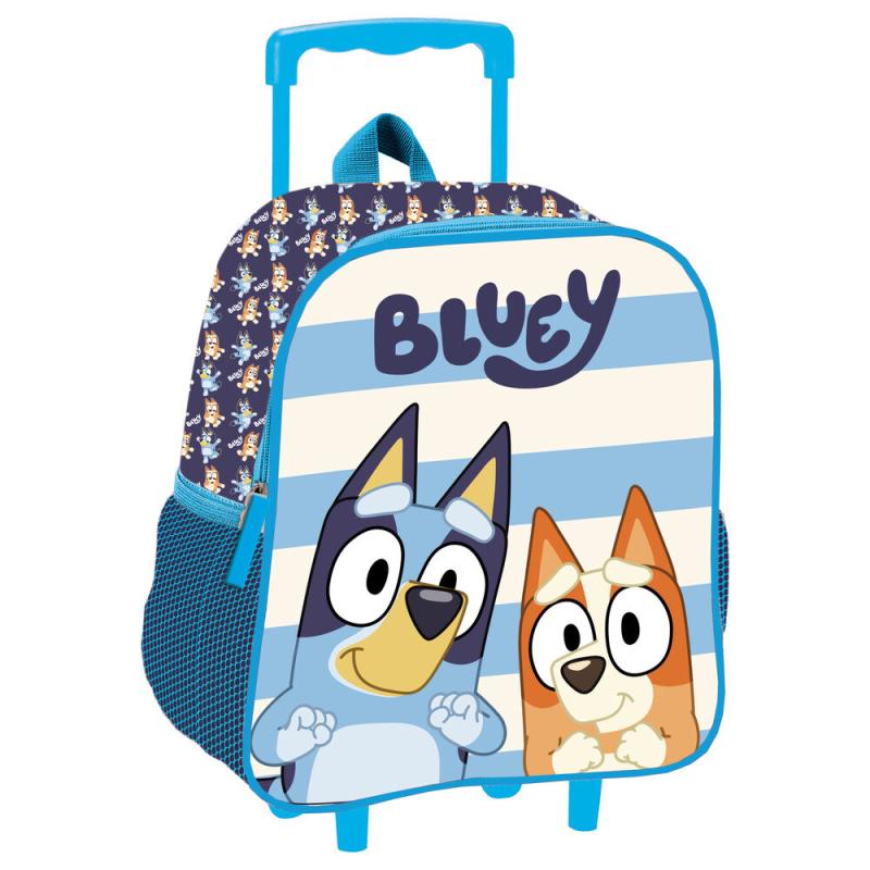 Trolley 3D Look Bluey 32cm