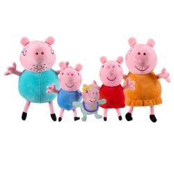 Peppa Pig Peluche 5er Pack