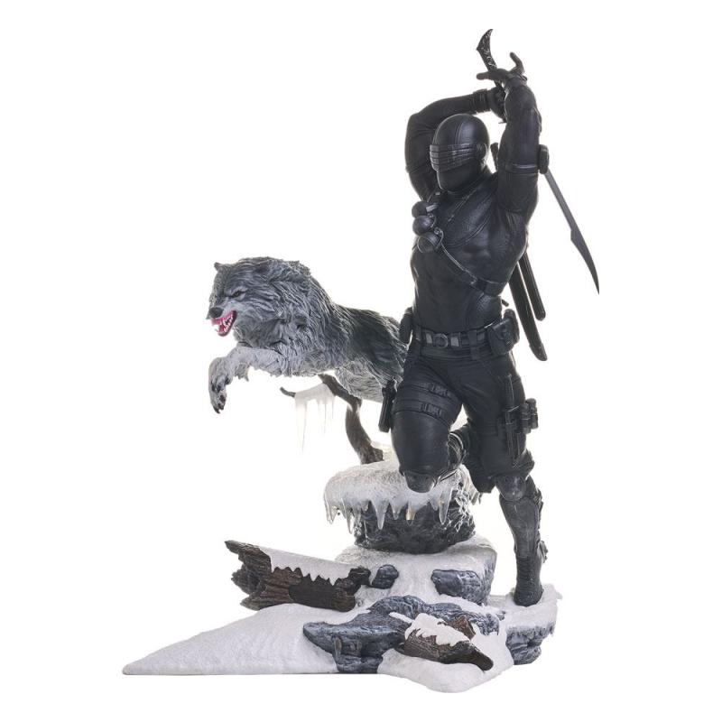 G.I. Joe Gallery Estatua PVC Snake Eyes 28 cm