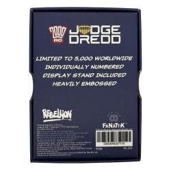 2000 AD Réplica Judge Dredd Badge Limited Edition