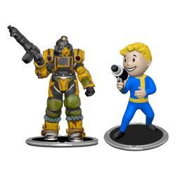 Set 2 figuras Excavator &#38; Vault Boy Gun Fallout 7cm