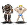 Set 2 figuras Raider &#38; Vault Boy Strong Fallout 7cm