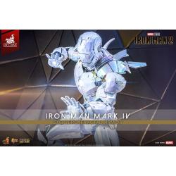 Iron Man 2 Movie Masterpiece Diecast 1/6 Iron Man Mark IV (Sub-Zero Fractal Armor) Hot Toys Exclusive 33 cm