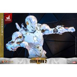 Iron Man 2 Movie Masterpiece Diecast 1/6 Iron Man Mark IV (Sub-Zero Fractal Armor) Hot Toys Exclusive 33 cm