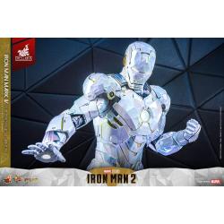 Iron Man 2 Movie Masterpiece Diecast 1/6 Iron Man Mark IV (Sub-Zero Fractal Armor) Hot Toys Exclusive 33 cm