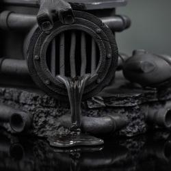 Tortugas Ninja Estatua 1/10 Art Scale Raphael Black and White Variant 26 cm heo exclusive