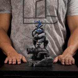 Tortugas Ninja Estatua 1/10 Art Scale Leonardo Black and White Variant 26 cm heo exclusive