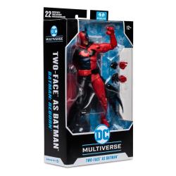 DC Multiverse Figura Two-Face as Batman (Batman: Reborn) 18 cm
