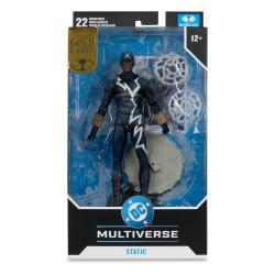 DC Multiverse Figura Static Shock (Trial by Fire) (Gold Label) 18 cm