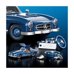 Hot Wheels Mattel Brick Shop Premium Mercedez Benz 300 SL - (HWW25)