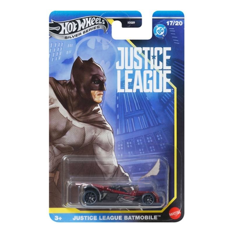 Hot Wheels Silver Series Justice League Batmobile JBY08