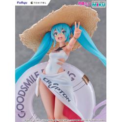 Hatsune Miku GT Project Estatua PVC Tenitol 1/7 Racing Miku 2024: Tropical Ver. 21 cm