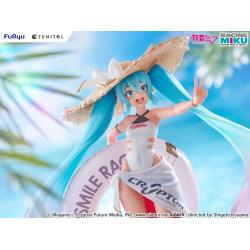 Hatsune Miku GT Project Estatua PVC Tenitol 1/7 Racing Miku 2024: Tropical Ver. 21 cm
