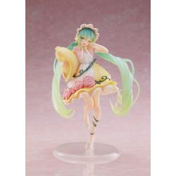 Hatsune Miku Estatua PVC Hatsune Miku Wonderland Figure Sleeping Beauty Reissue 18 cm