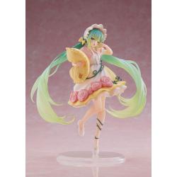 Hatsune Miku Estatua PVC Hatsune Miku Wonderland Figure Sleeping Beauty Reissue 18 cm