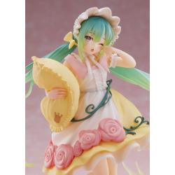 Hatsune Miku Estatua PVC Hatsune Miku Wonderland Figure Sleeping Beauty Reissue 18 cm