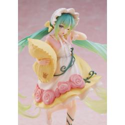 Hatsune Miku Estatua PVC Hatsune Miku Wonderland Figure Sleeping Beauty Reissue 18 cm