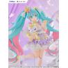 Hatsune Miku Estatua PVC Tenitol Hatsune Miku Yumekawa Princess Lavender Ver. 21 cm