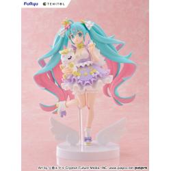Hatsune Miku Estatua PVC Tenitol Hatsune Miku Yumekawa Princess Lavender Ver. 21 cm