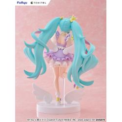 Hatsune Miku Estatua PVC Tenitol Hatsune Miku Yumekawa Princess Lavender Ver. 21 cm