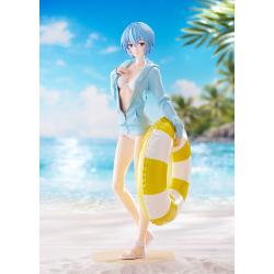 Rebuild of Evangelion Estatua PVC Pop Up Parade L Beach Queens: Rei Ayanami 22 cm