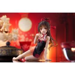 To Love-Ru Darkness Estatua PVC Desktop Cute Figure Mikan Yuki Chinese Dress Ver. 13 cm