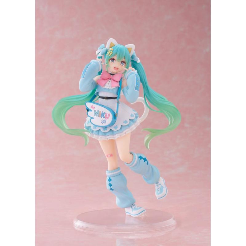Hatsune Miku Estatua PVC Hatsune Miku Fashion Fancy Ver. 18 cm